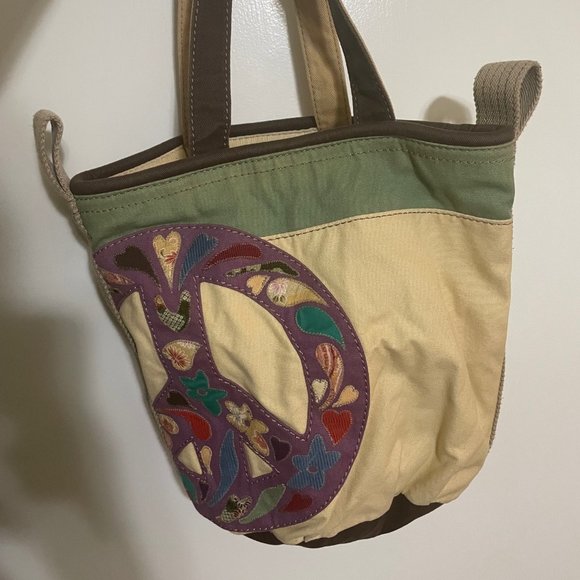 Lucky Brand Handbags - Lucky Brand Peace Sign Tote